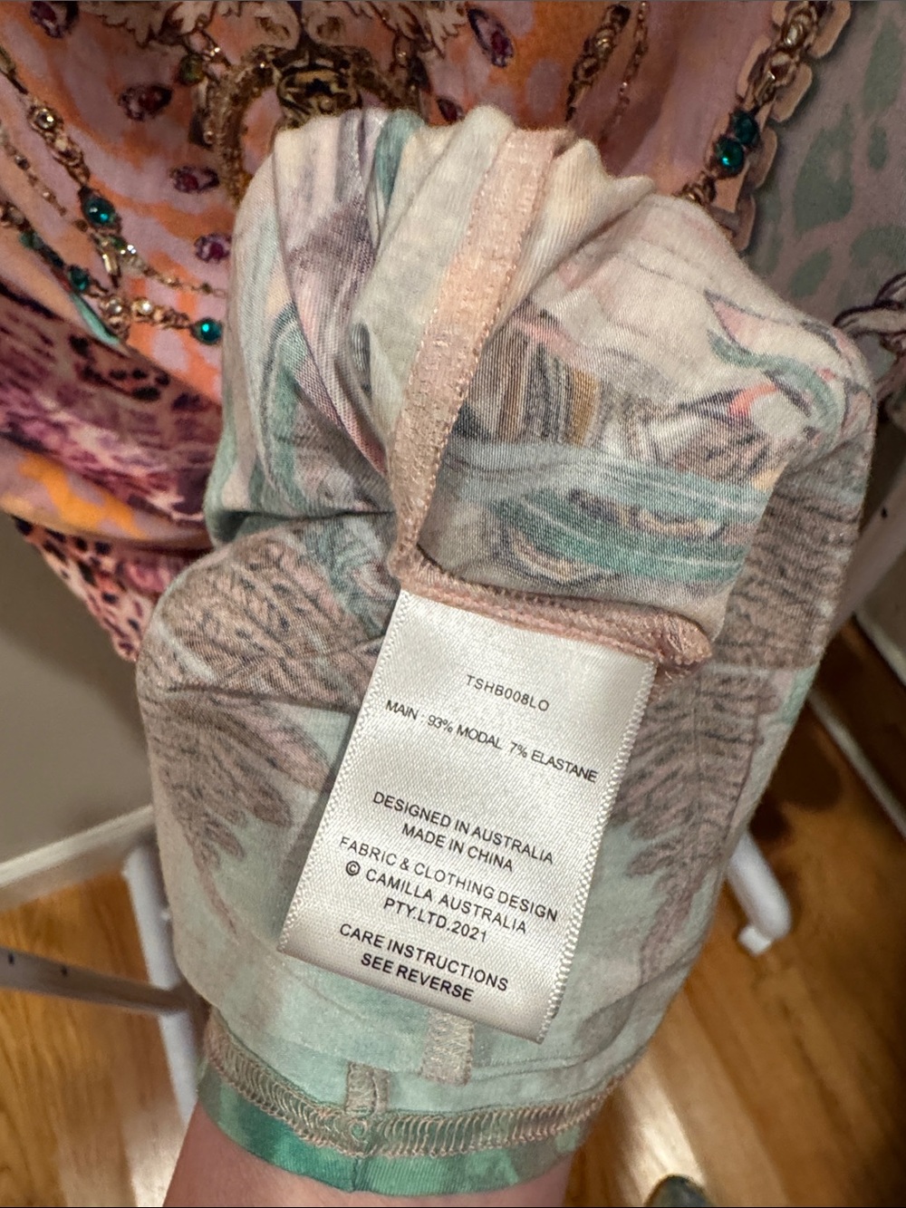 DO NOT BID. For Julia $349 CAMILLA Kitty Cat Club Loose Fit Tee! Sz XL - Picture 11 of 13